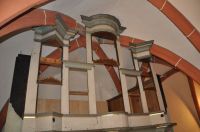 Einbau der Orgel Einbau der Orgel