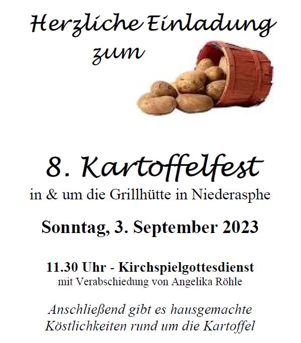 Kartoffelfest 2023 Kartoffelfest 2023
